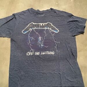 Bravado Heather Blue Graphic Tee